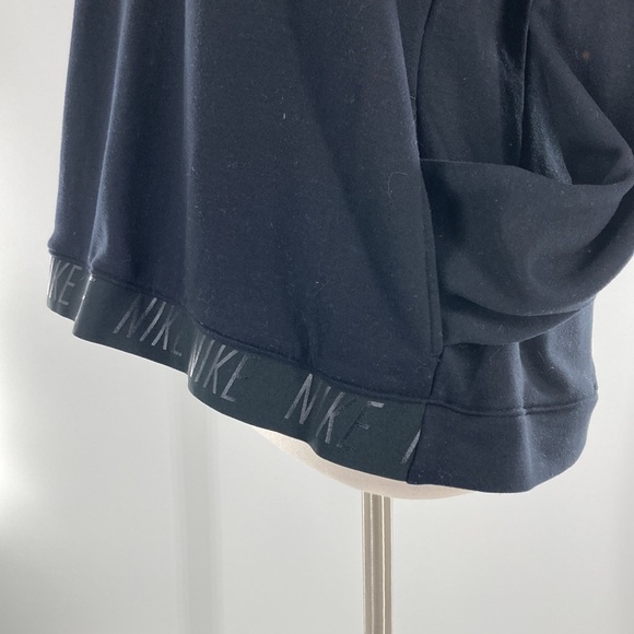 NIKE DRI-Fit Funnel Neck Kangaroo Pocket Sweatshirt Women’s XL - Picture 4 of 8